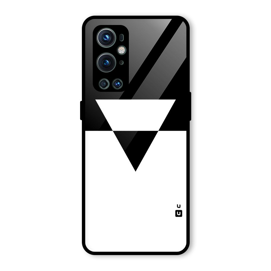 Minimal Triangle Glass Back Case for OnePlus 9 Pro