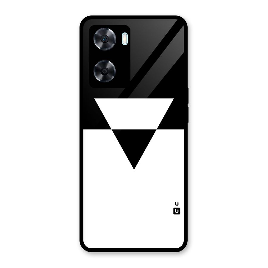 Minimal Triangle Glass Back Case for Oppo A77