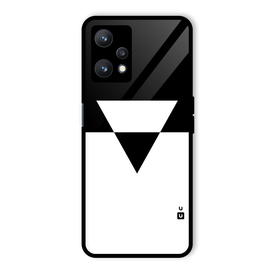 Minimal Triangle Glass Back Case for Realme 9 Pro 5G