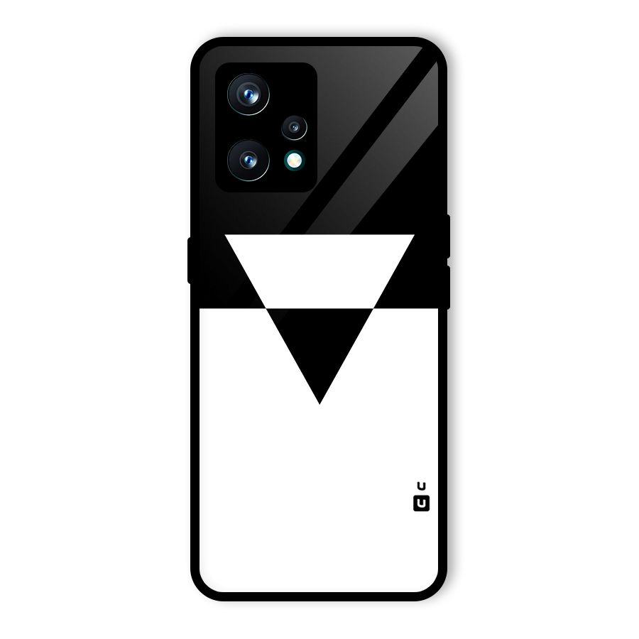 Minimal Triangle Glass Back Case for Realme 9 Pro Plus 5G