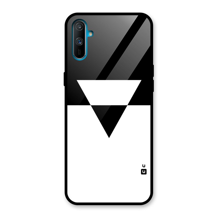 Minimal Triangle Glass Back Case for Realme C3