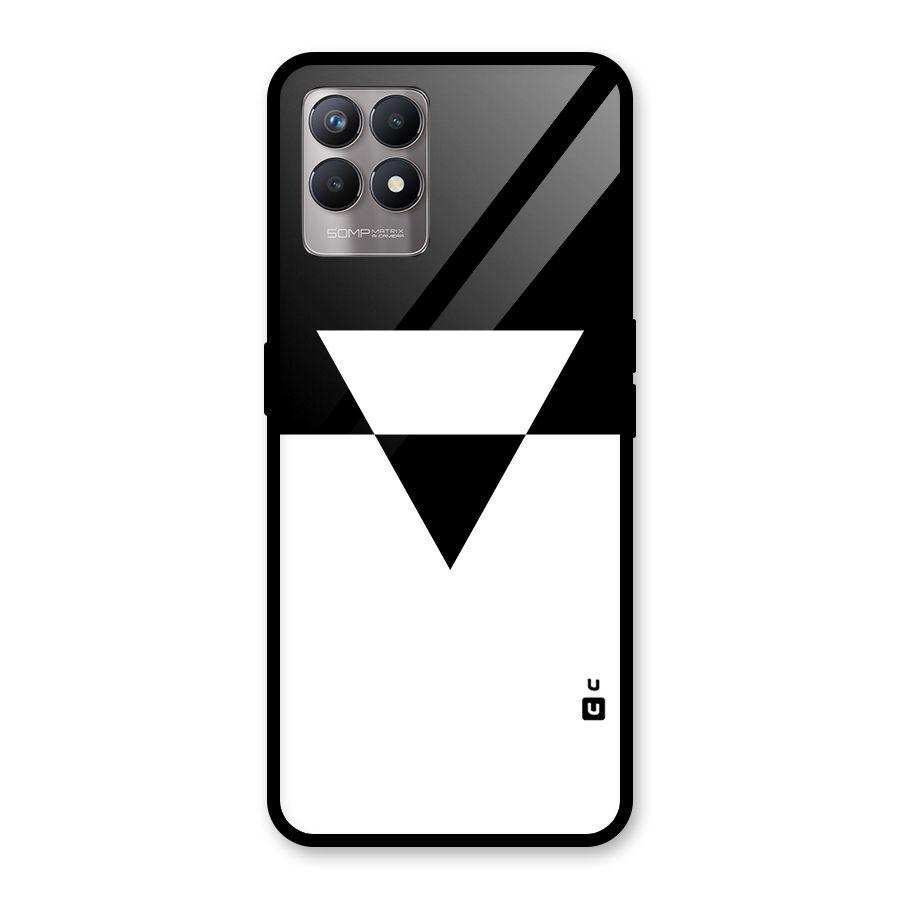 Minimal Triangle Glass Back Case for Realme Narzo 50