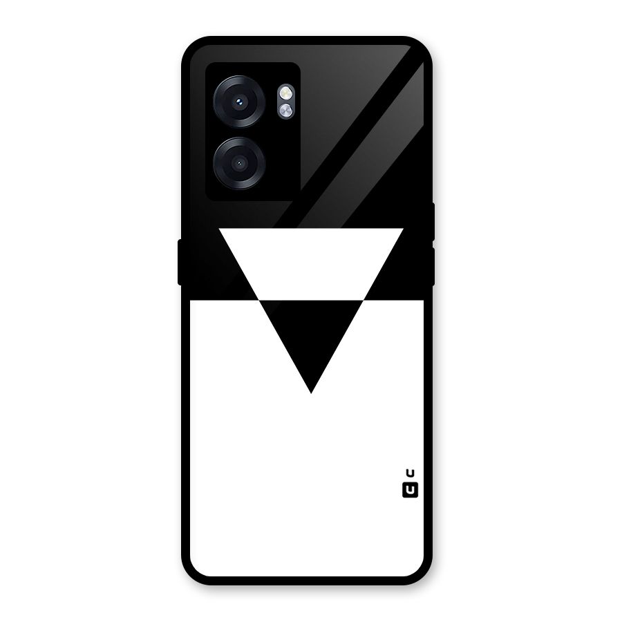 Minimal Triangle Glass Back Case for Realme Narzo 50 5G
