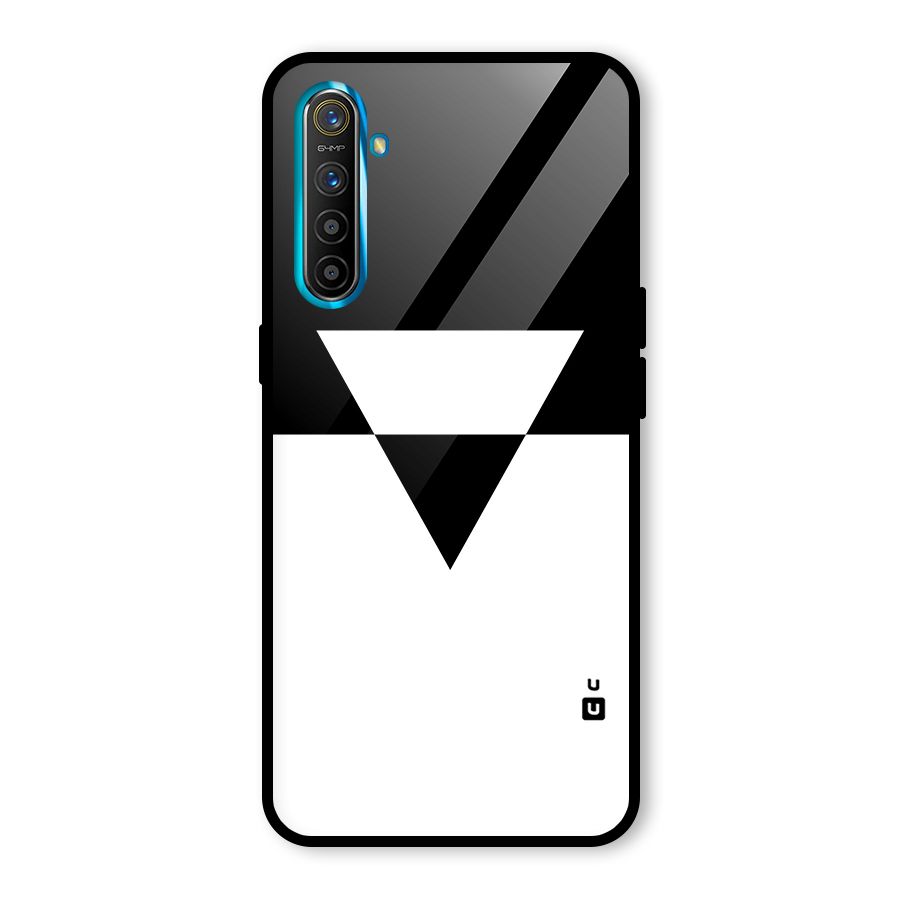 Minimal Triangle Glass Back Case for Realme X2