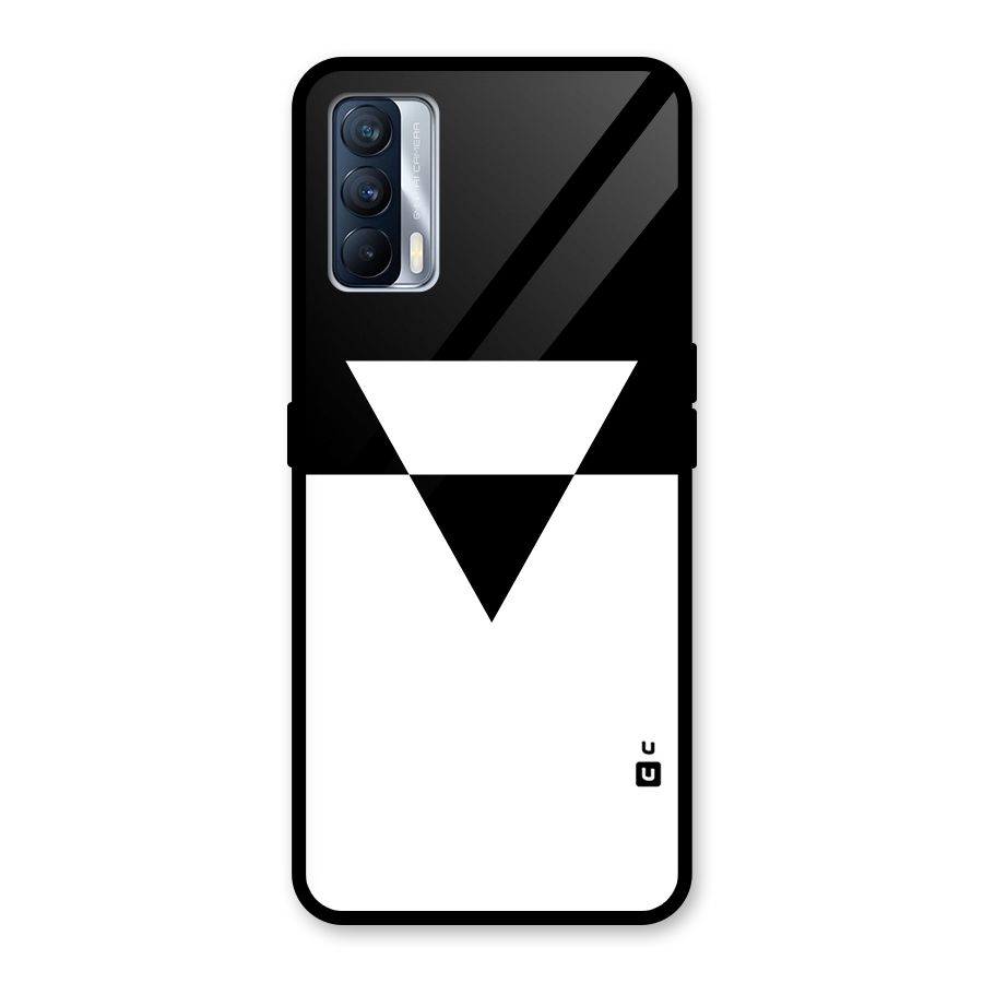 Minimal Triangle Glass Back Case for Realme X7