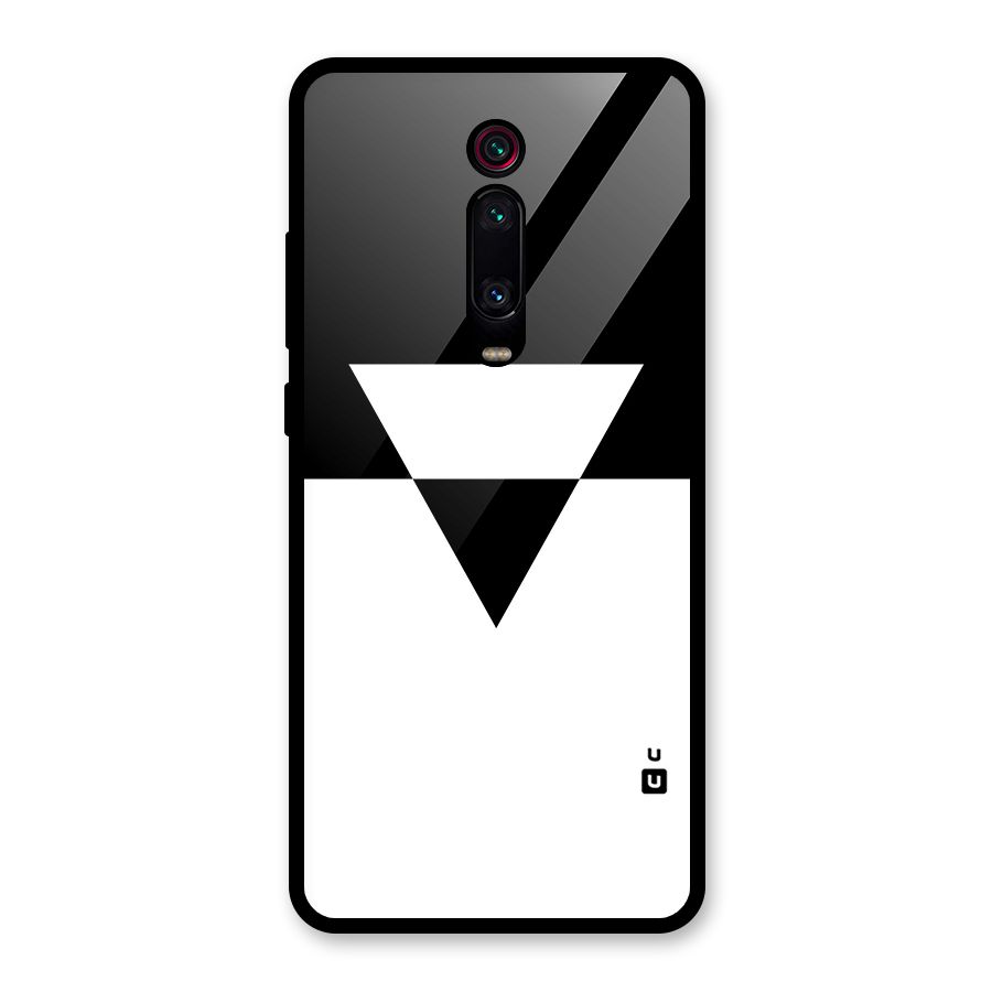 Minimal Triangle Glass Back Case for Redmi K20 Pro