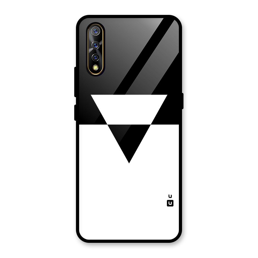 Minimal Triangle Glass Back Case for Vivo S1