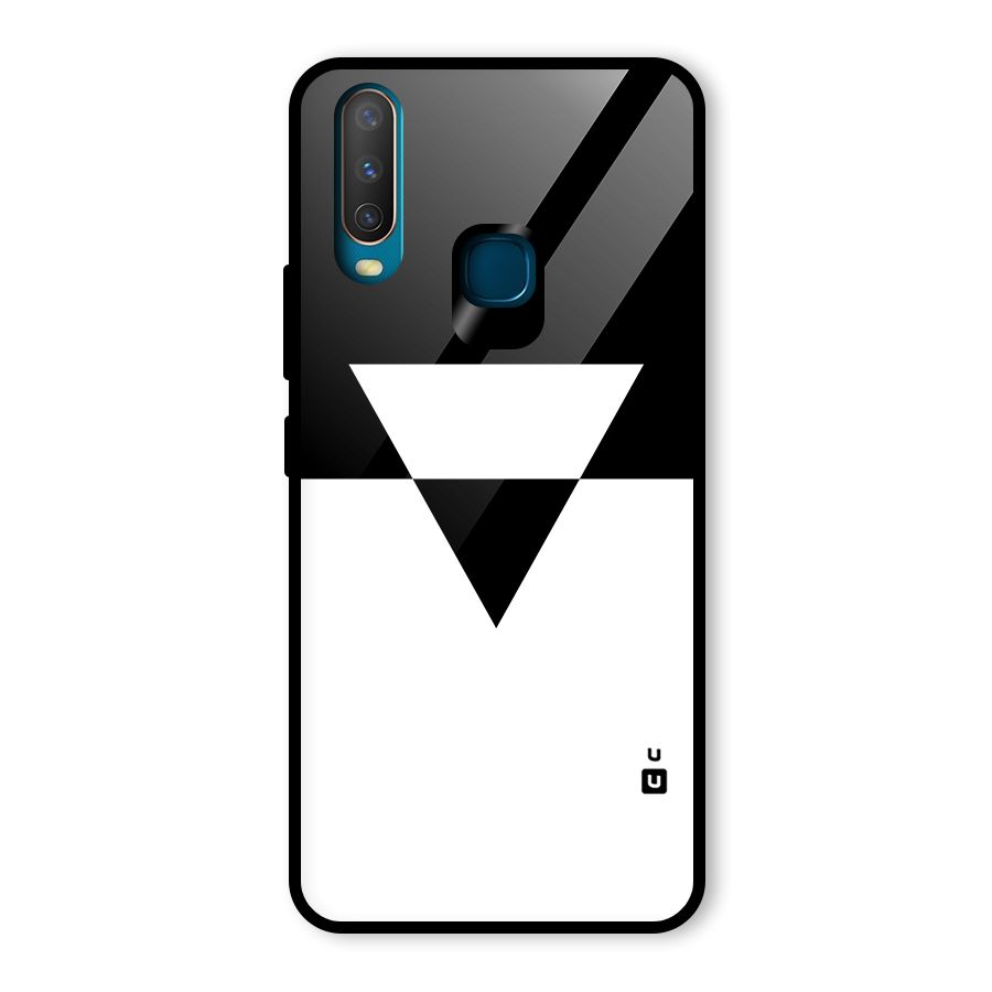 Minimal Triangle Glass Back Case for Vivo U10