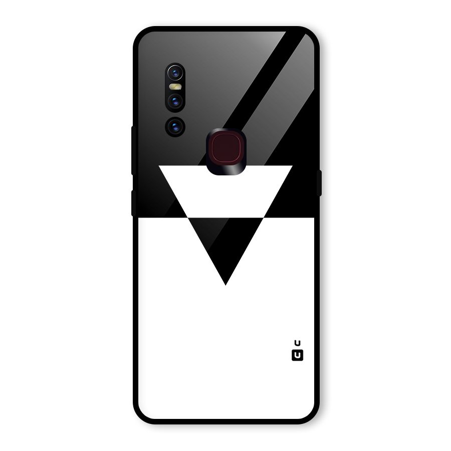 Minimal Triangle Glass Back Case for Vivo V15