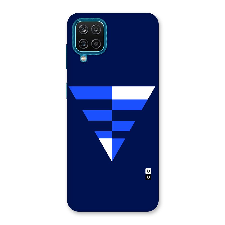Minimalistic Abstract Inverted Triangle Back Case for Galaxy F12