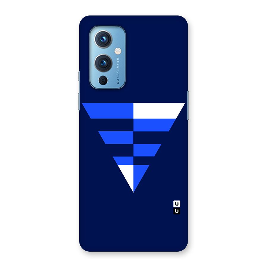 Minimalistic Abstract Inverted Triangle Back Case for OnePlus 9