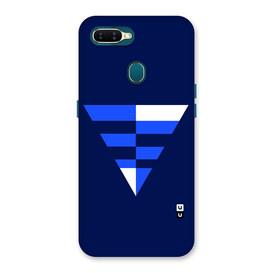 Minimalistic Abstract Inverted Triangle Back Case for Oppo A11k