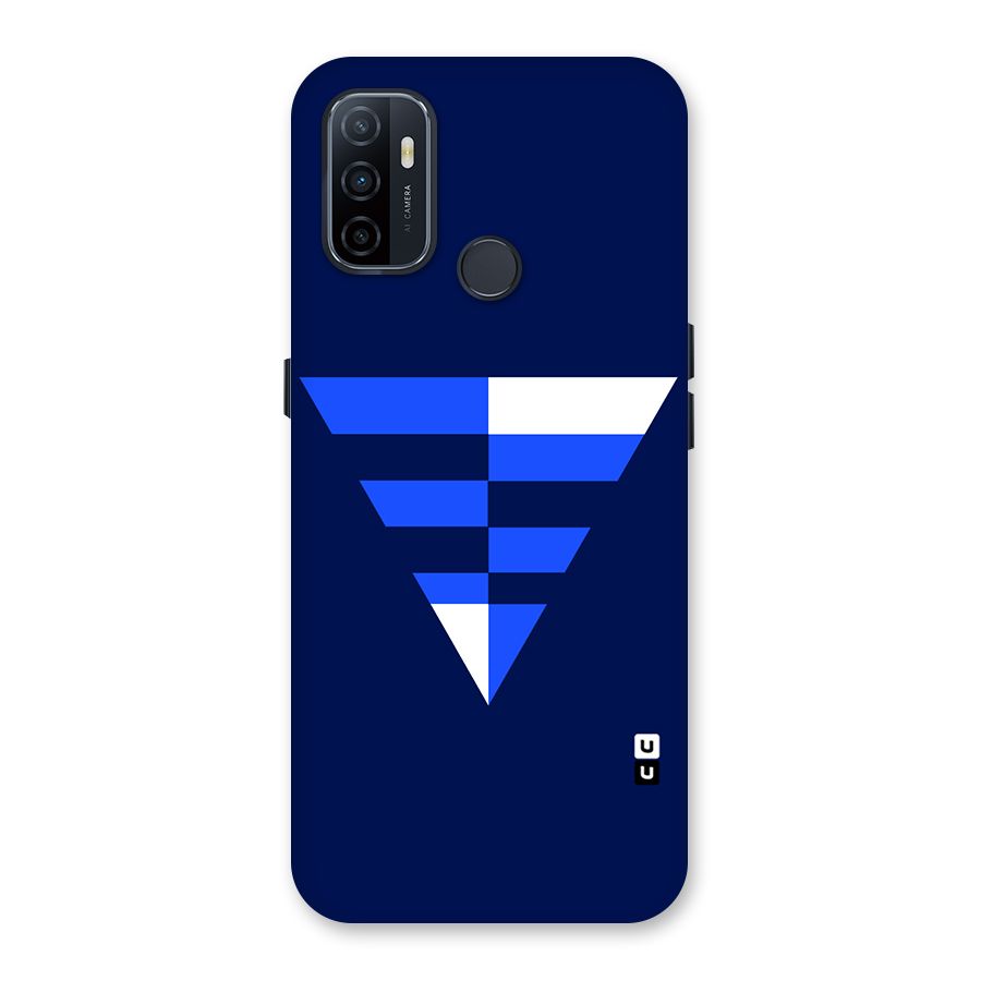 Minimalistic Abstract Inverted Triangle Back Case for Oppo A32