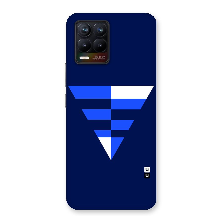 Minimalistic Abstract Inverted Triangle Back Case for Realme 8