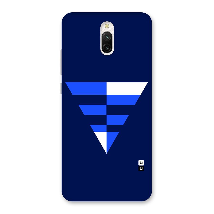 Minimalistic Abstract Inverted Triangle Back Case for Redmi 8A Dual
