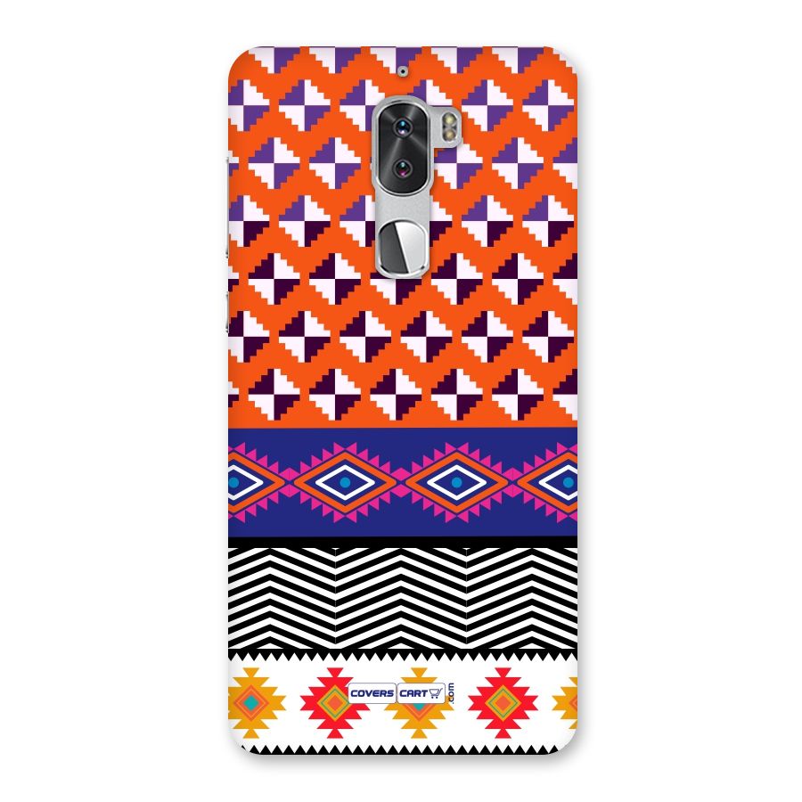 Mixed Pattern Aztec Back Case for Coolpad Cool 1
