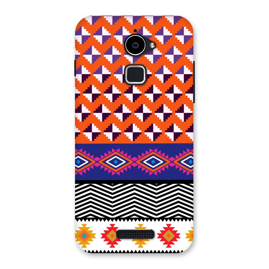 Mixed Pattern Aztec Back Case for Coolpad Note 3 Lite