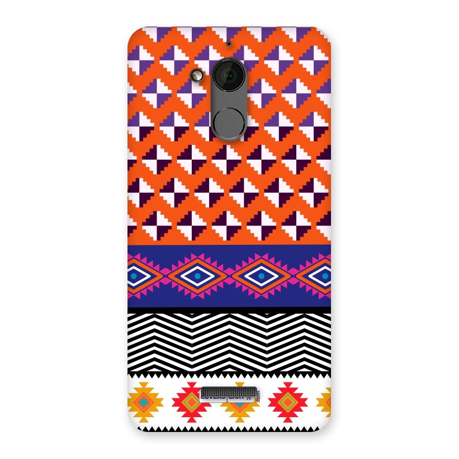 Mixed Pattern Aztec Back Case for Coolpad Note 5