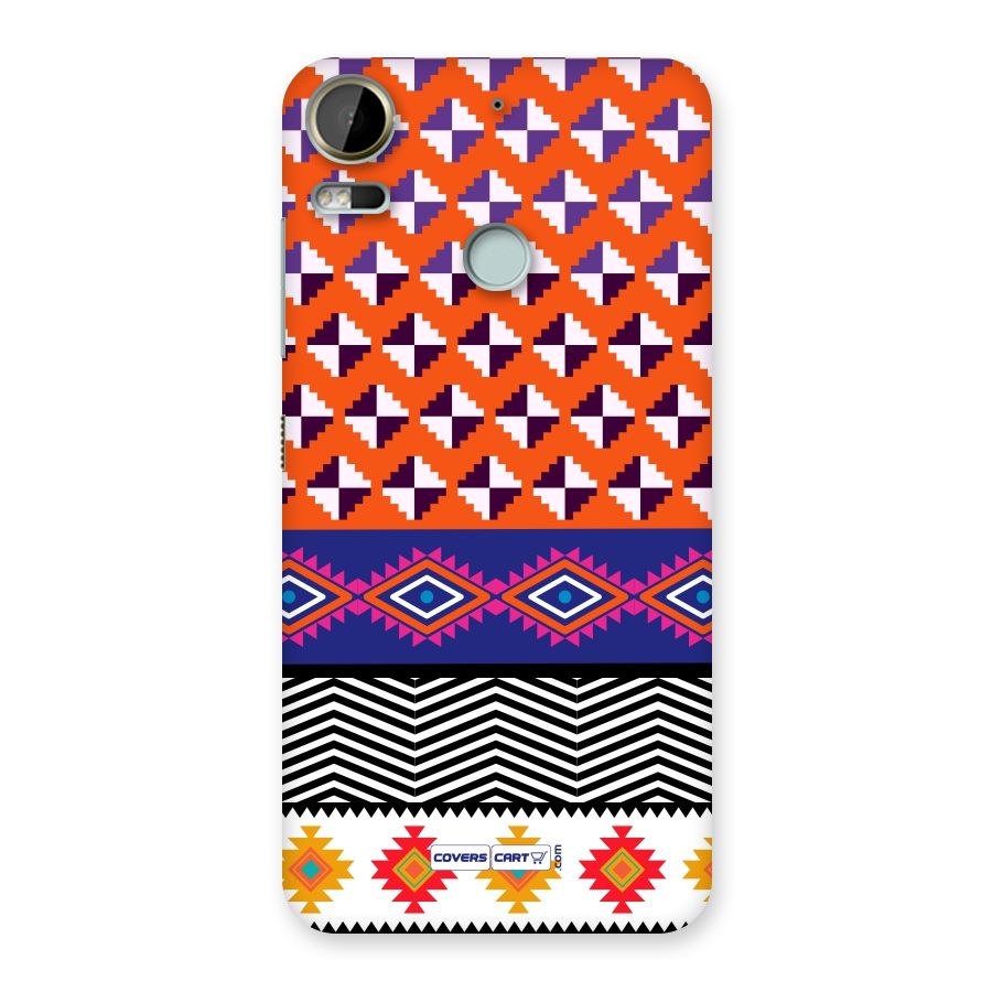 Mixed Pattern Aztec Back Case for Desire 10 Pro