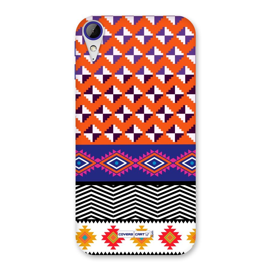 Mixed Pattern Aztec Back Case for Desire 830