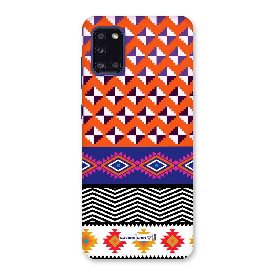 Mixed Pattern Aztec Back Case for Galaxy A31