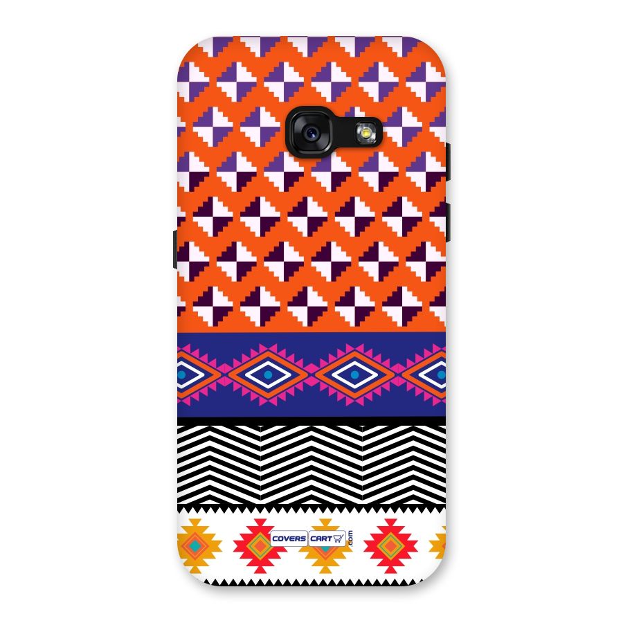 Mixed Pattern Aztec Back Case for Galaxy A3 (2017)