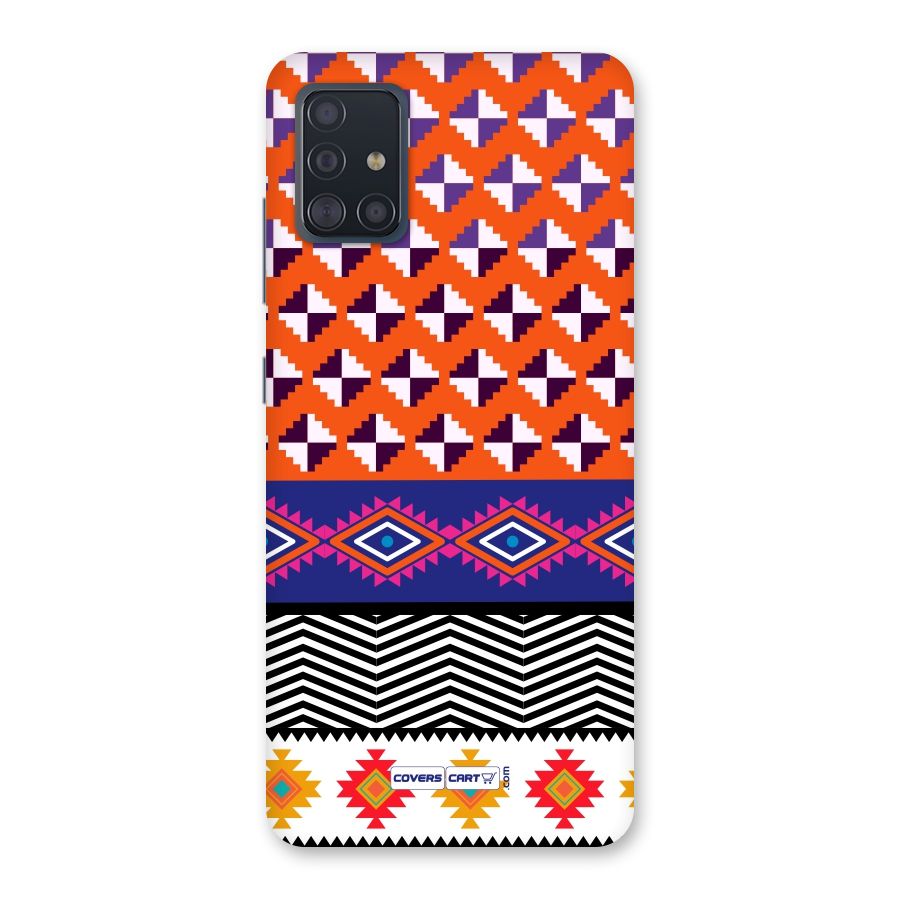 Mixed Pattern Aztec Back Case for Galaxy A51