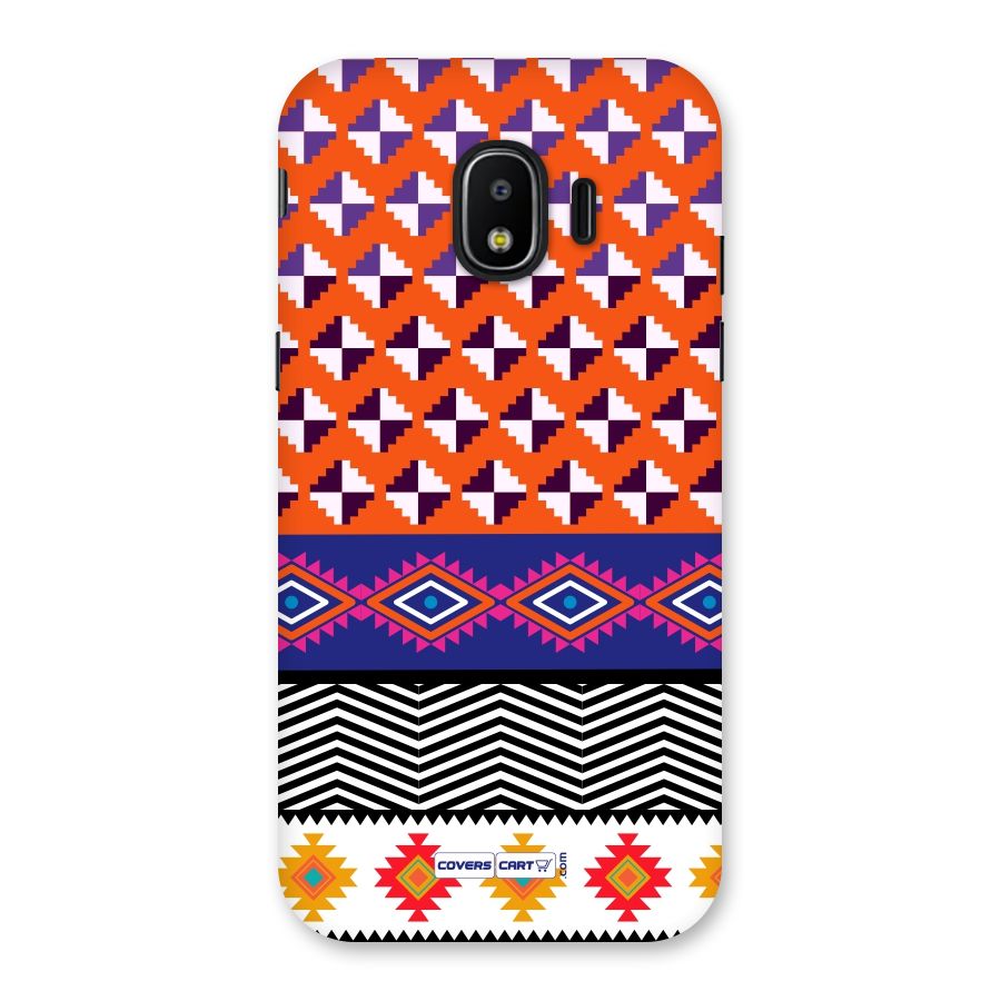 Mixed Pattern Aztec Back Case for Galaxy J2 Pro 2018