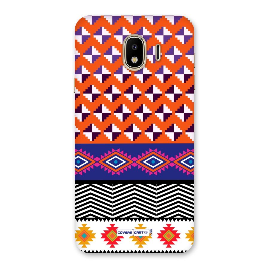 Mixed Pattern Aztec Back Case for Galaxy J4