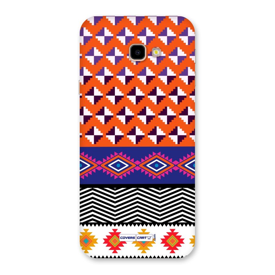 Mixed Pattern Aztec Back Case for Galaxy J4 Plus