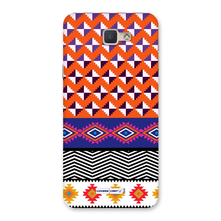 Mixed Pattern Aztec Back Case for Galaxy J5 Prime