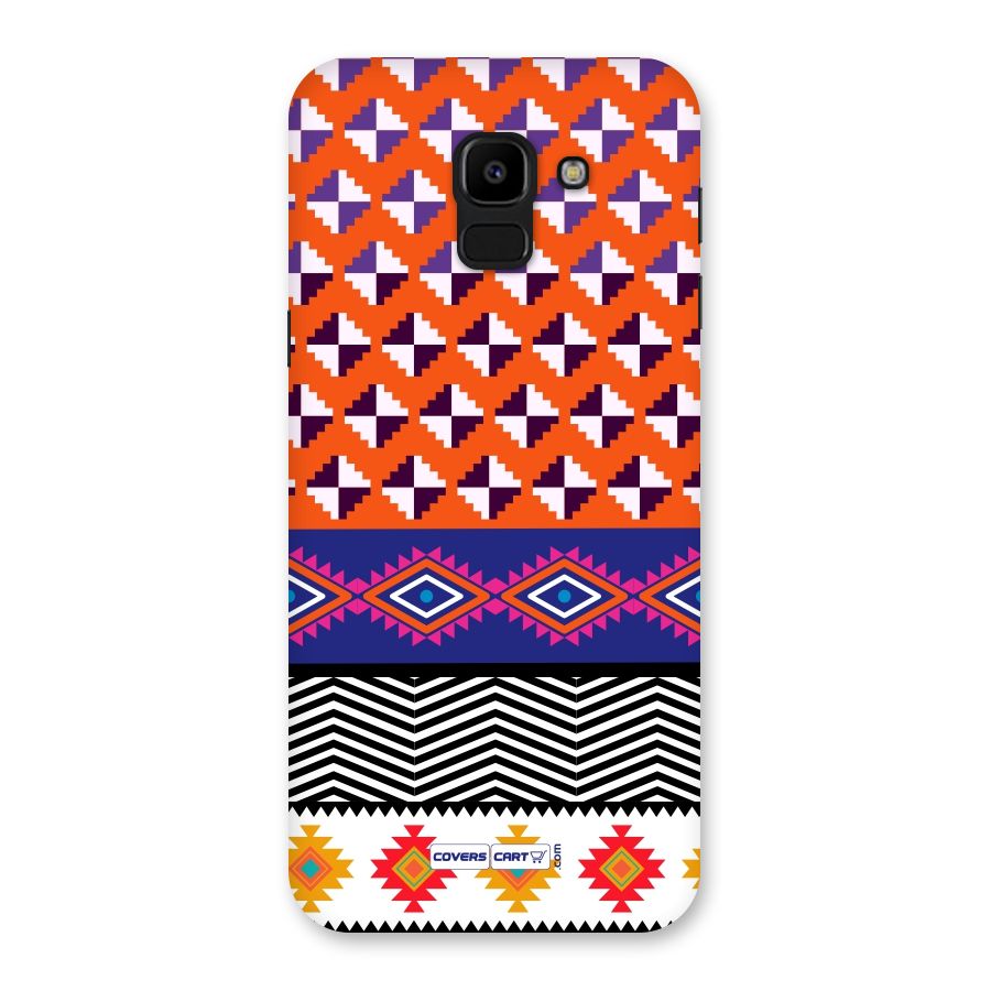 Mixed Pattern Aztec Back Case for Galaxy J6