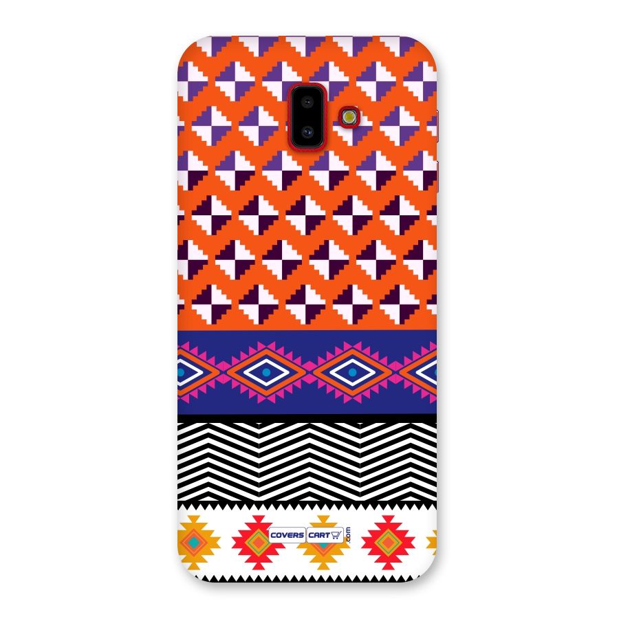 Mixed Pattern Aztec Back Case for Galaxy J6 Plus