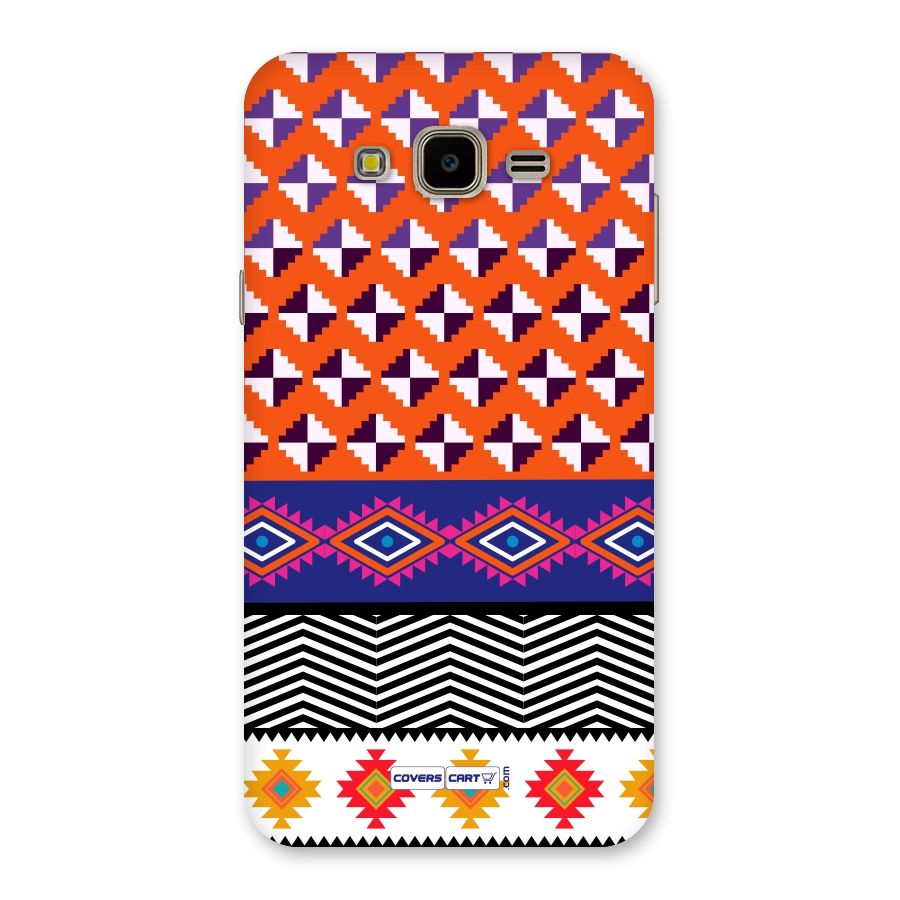 Mixed Pattern Aztec Back Case for Galaxy J7 Nxt
