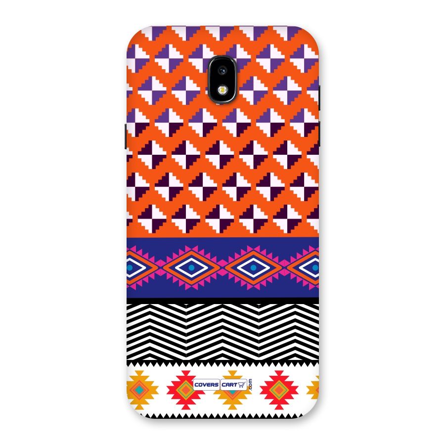 Mixed Pattern Aztec Back Case for Galaxy J7 Pro