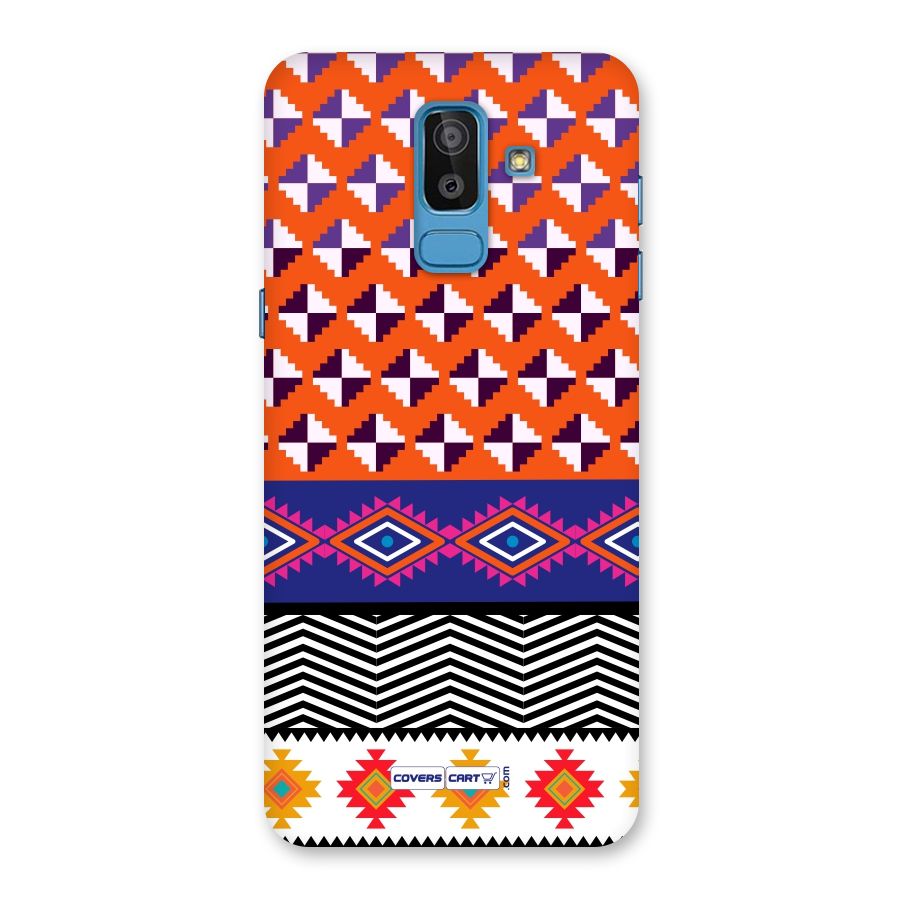 Mixed Pattern Aztec Back Case for Galaxy J8