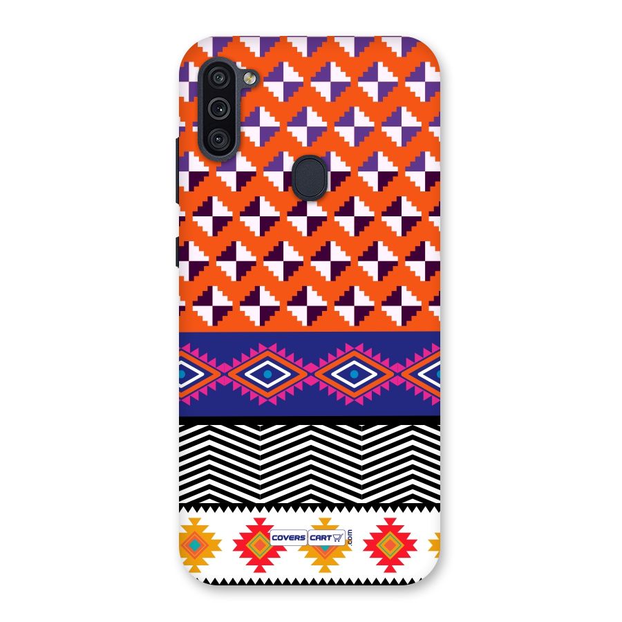 Mixed Pattern Aztec Back Case for Galaxy M11