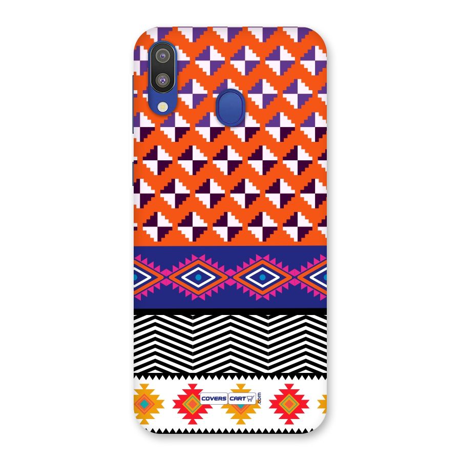 Mixed Pattern Aztec Back Case for Galaxy M20