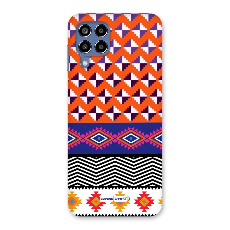 Mixed Pattern Aztec Back Case for Galaxy M53 5G