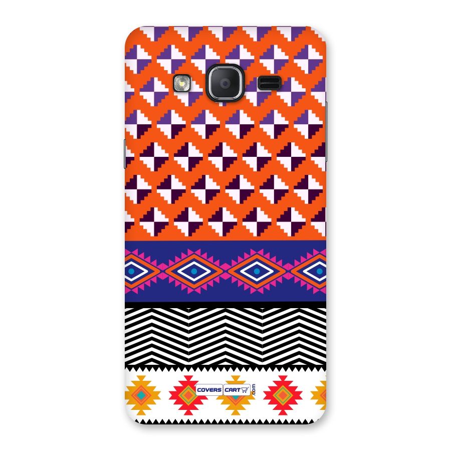Mixed Pattern Aztec Back Case for Galaxy On7 2015