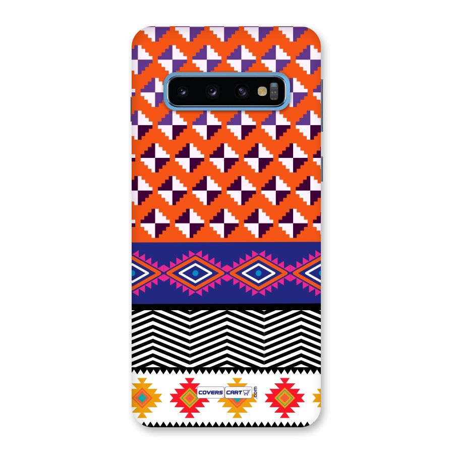 Mixed Pattern Aztec Back Case for Galaxy S10