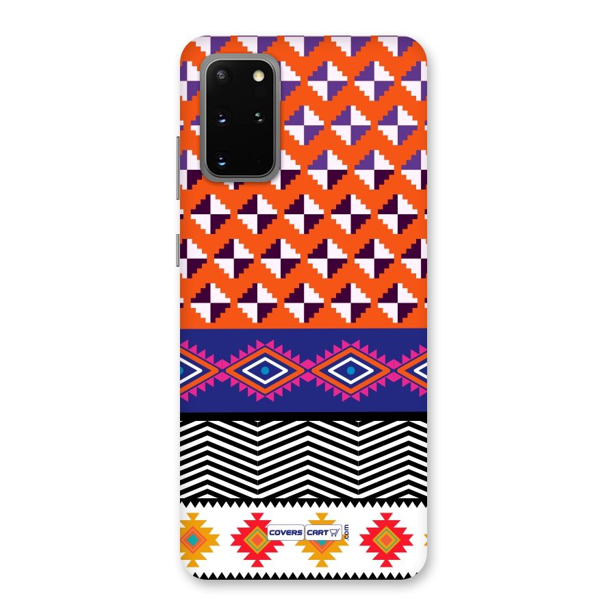 Mixed Pattern Aztec Back Case for Galaxy S20 Plus