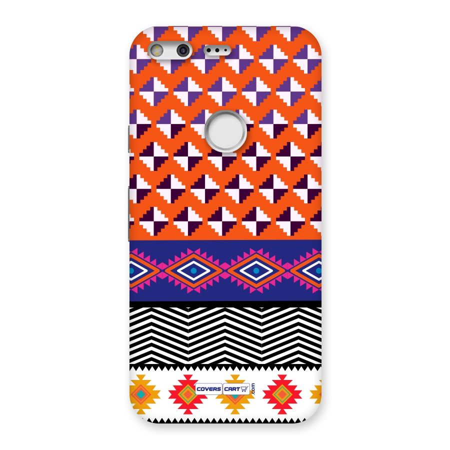 Mixed Pattern Aztec Back Case for Google Pixel
