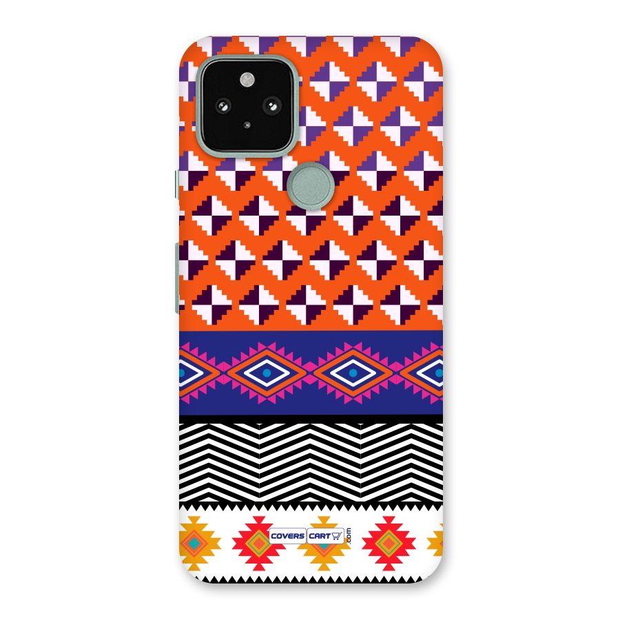 Mixed Pattern Aztec Back Case for Google Pixel 5