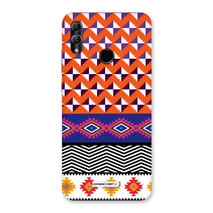 Mixed Pattern Aztec Back Case for Honor 10 Lite
