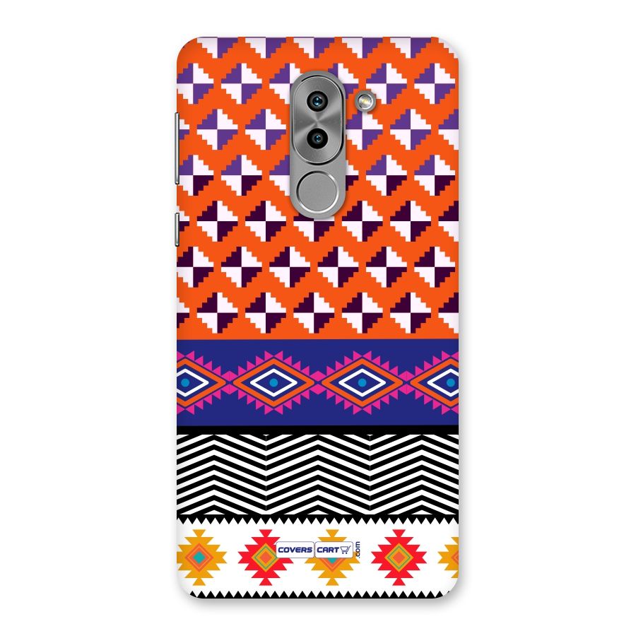 Mixed Pattern Aztec Back Case for Honor 6X