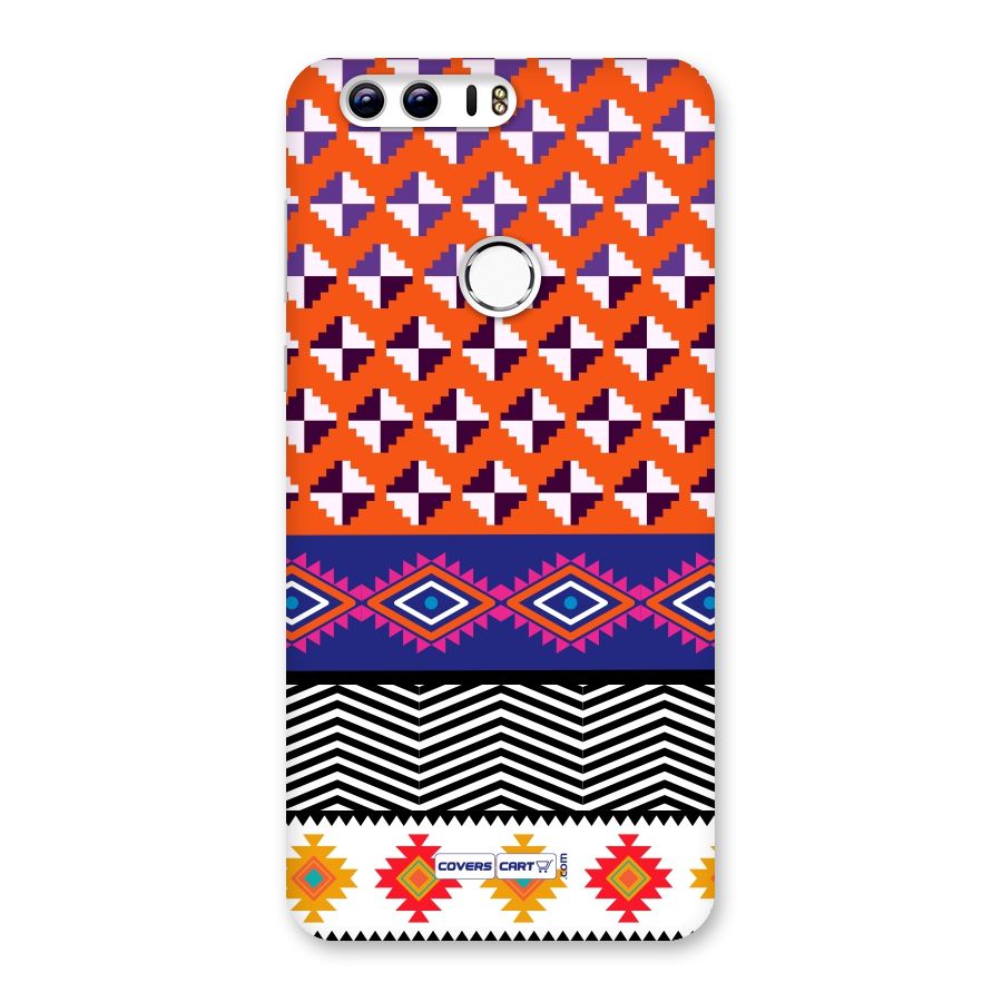 Mixed Pattern Aztec Back Case for Honor 8