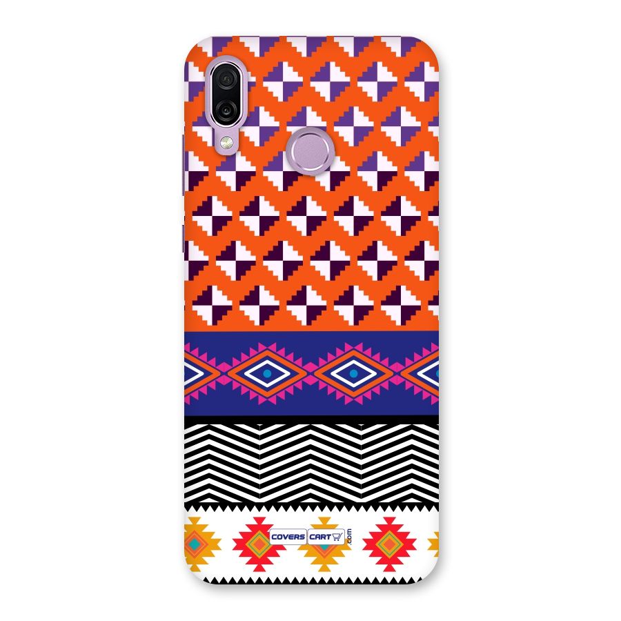 Mixed Pattern Aztec Back Case for Honor Play