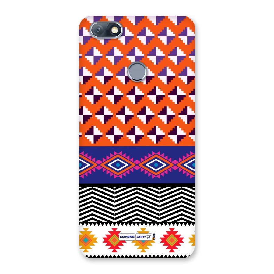 Mixed Pattern Aztec Back Case for Infinix Note 5