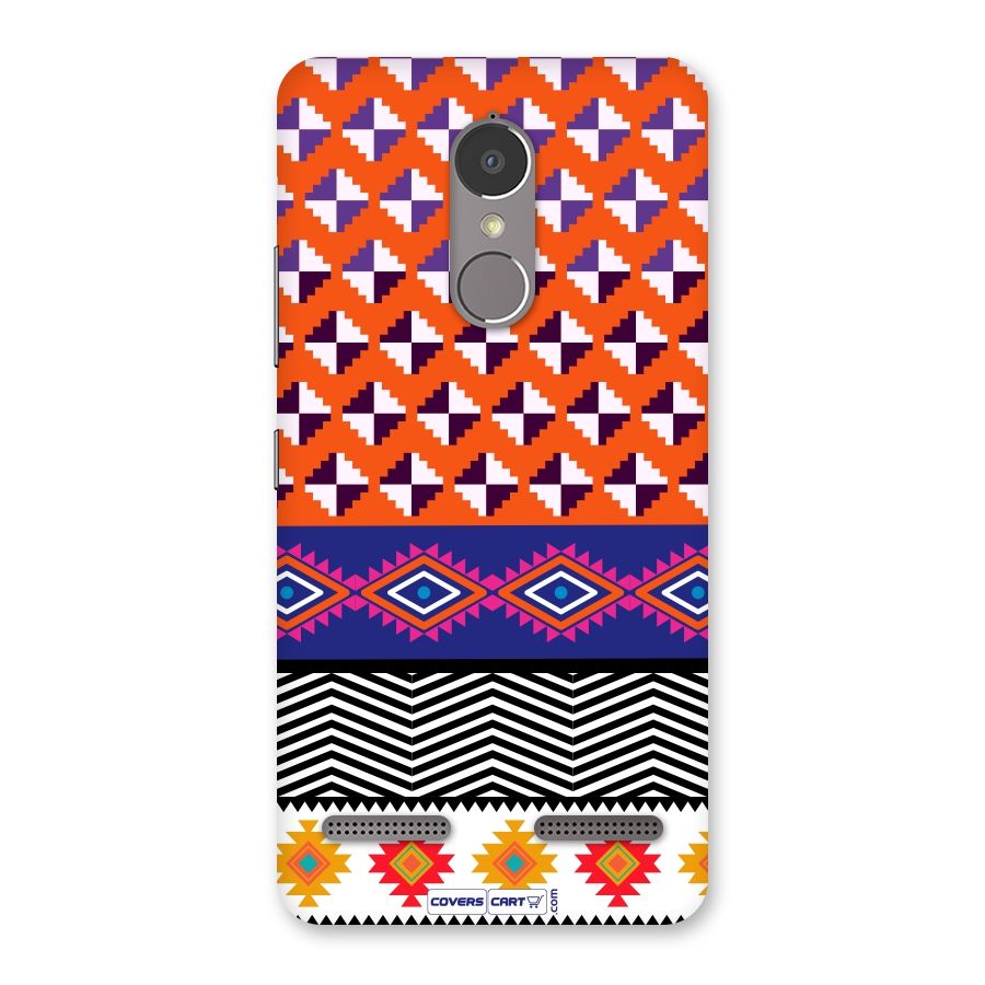 Mixed Pattern Aztec Back Case for Lenovo K6 Power